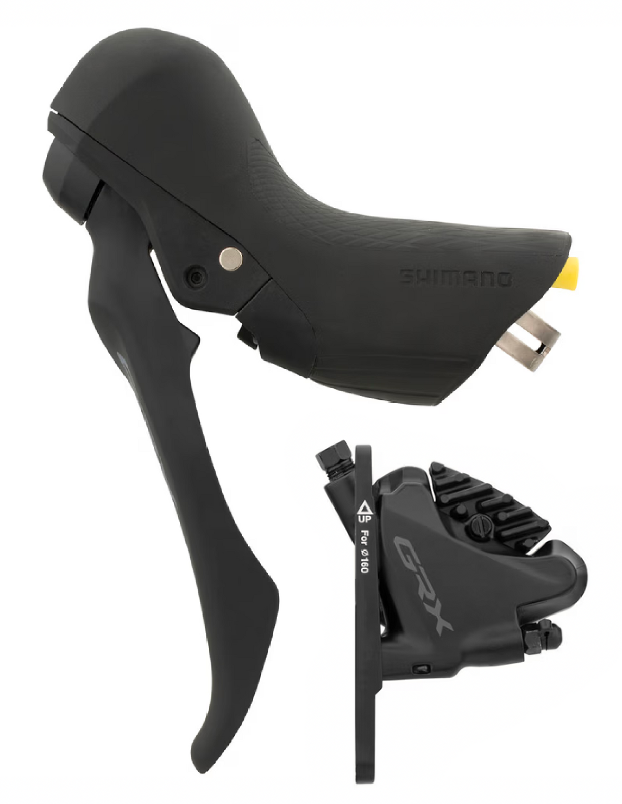 Shimano GRX ST-RX600 1 x 11 Speed Hydraulic Shifter Set - BR-RX400 - Sportandleisure.com