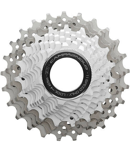 Campagnolo Record 11 Speed Ultra-Shift Cassette - 11/25T - Silver - Sportandleisure.com (6967895490714)