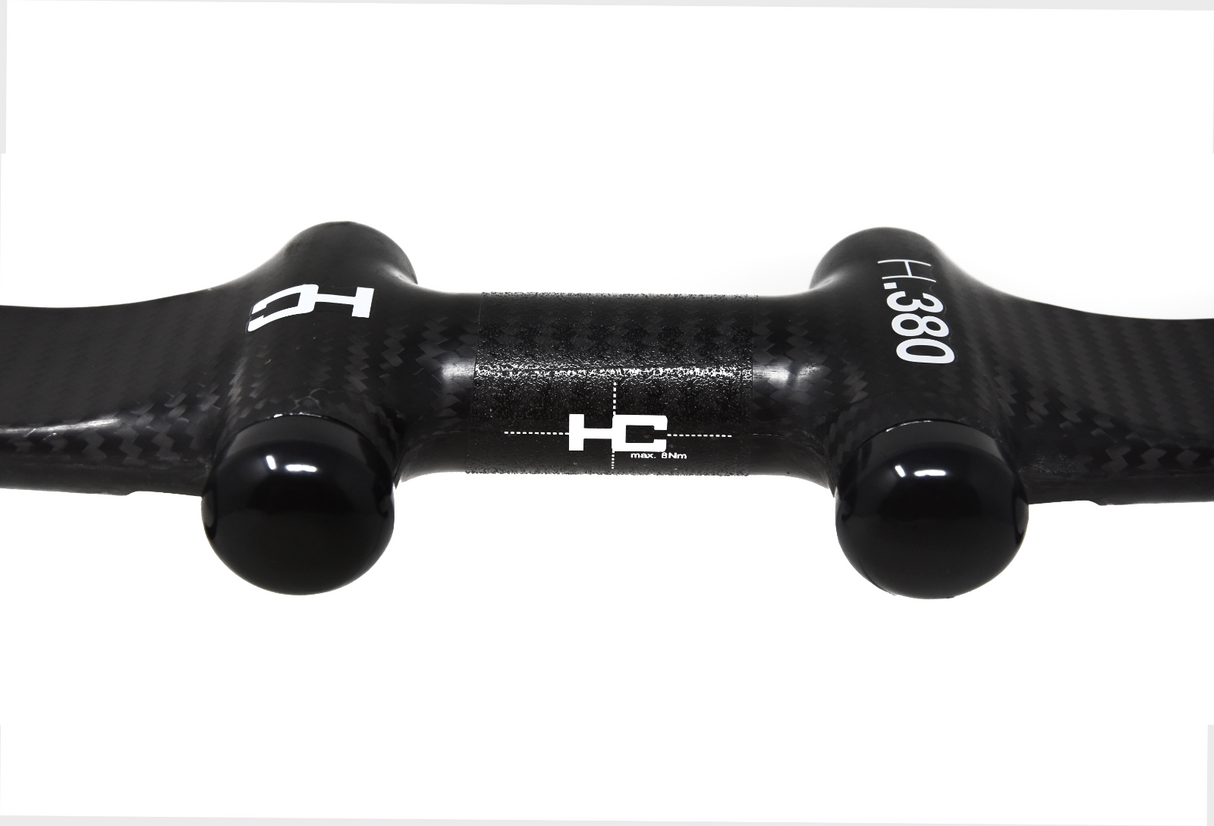Haero Carbon H.380 Carbon Triathlon Handlebars - 44cm - Handmade In Germany - Sportandleisure.com (6968049434778)