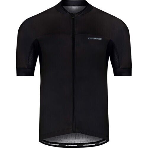 Madison RoadRace Men's Short Sleeve Cycling Jersey - Medium - Black - Sportandleisure.com