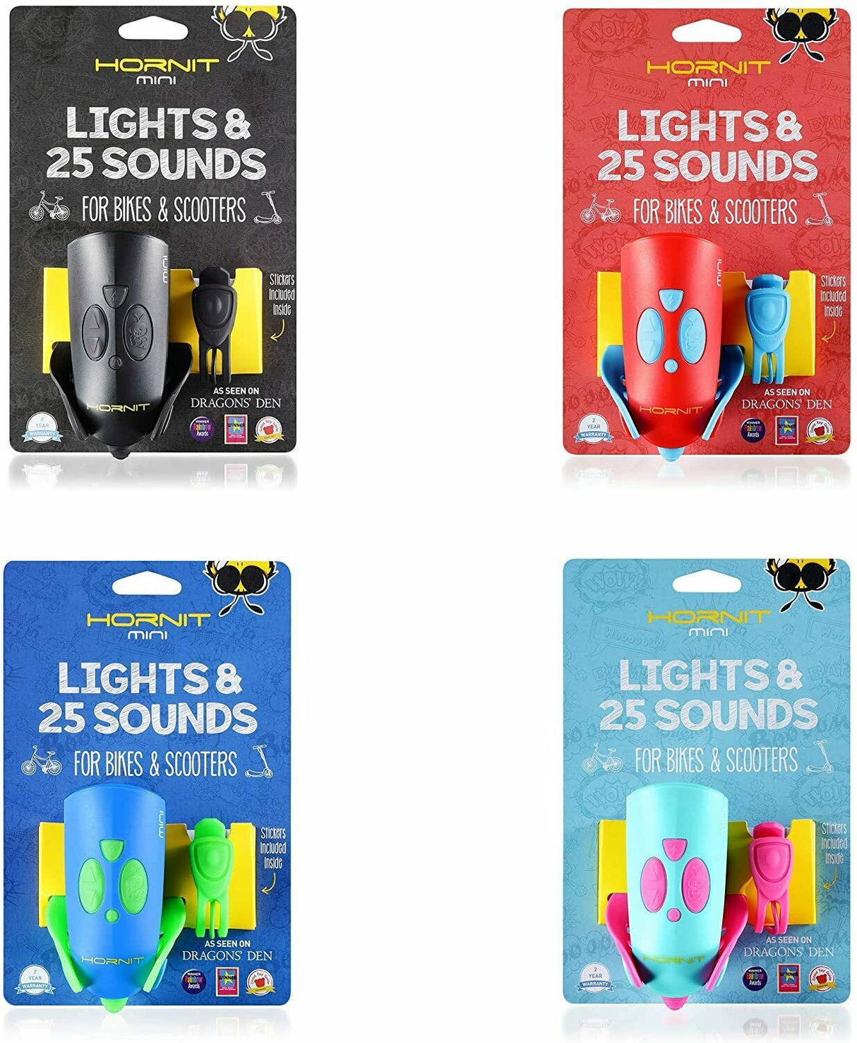 Hornit Mini Hornit Kids Bike Light and Horn - Sportandleisure.com (7440601153793)