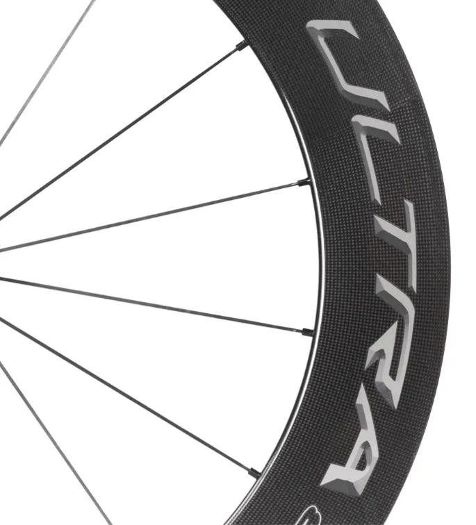 Campagnolo Bora Ultra 80 Carbon Tubular Road Bike Front Wheel - Dark - Sportandleisure.com (6968077615258)