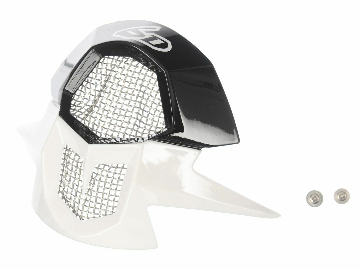 6d Moto X / Motocross Helmet Mouth Piece for ATR-1 Tech – Black / White - Sportandleisure.com (6968030888090)