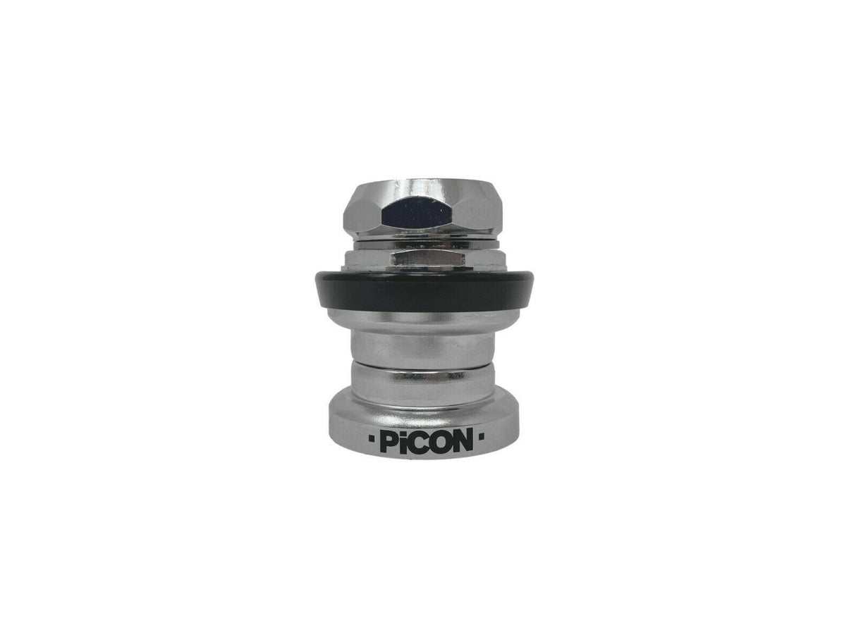 Corratec Picon Threaded Bike Headset - 1 1/8" / 28.6mm - Chrome - Sealed Bearing - Sportandleisure.com (7050871373978)