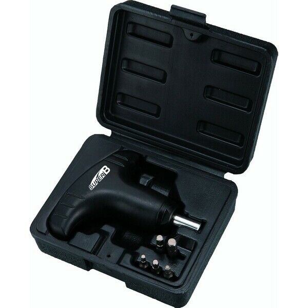 Super B TB-TW05 Pre-Set Torque Wrench With Bits - 5Nm - Sportandleisure.com (6968061329562)