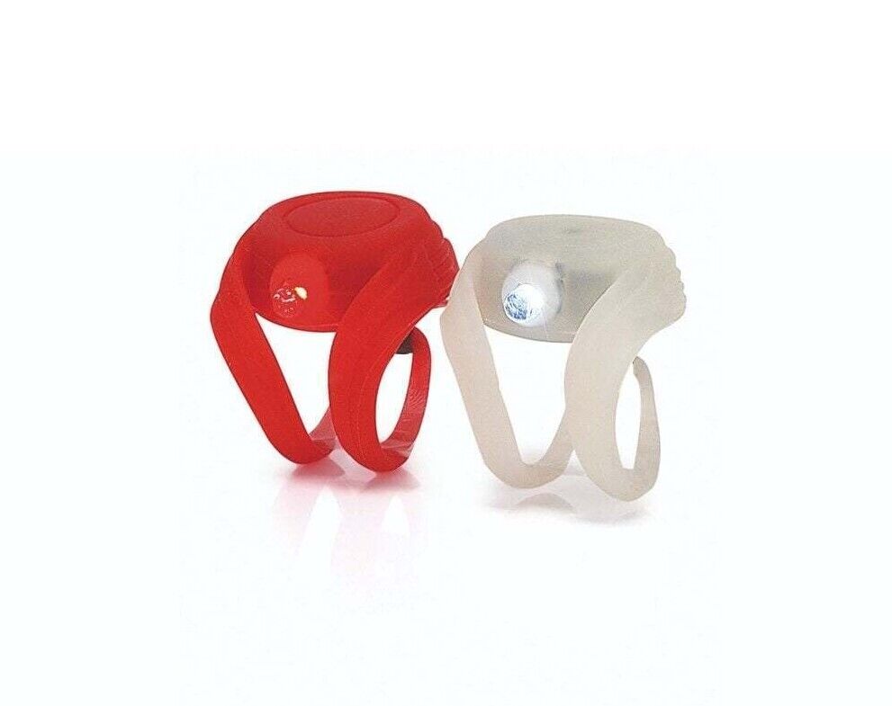 XLC Mini Beamer Buggy Front Rear LED Bike Light Set - Ultra Bright - CLS02 - Sportandleisure.com