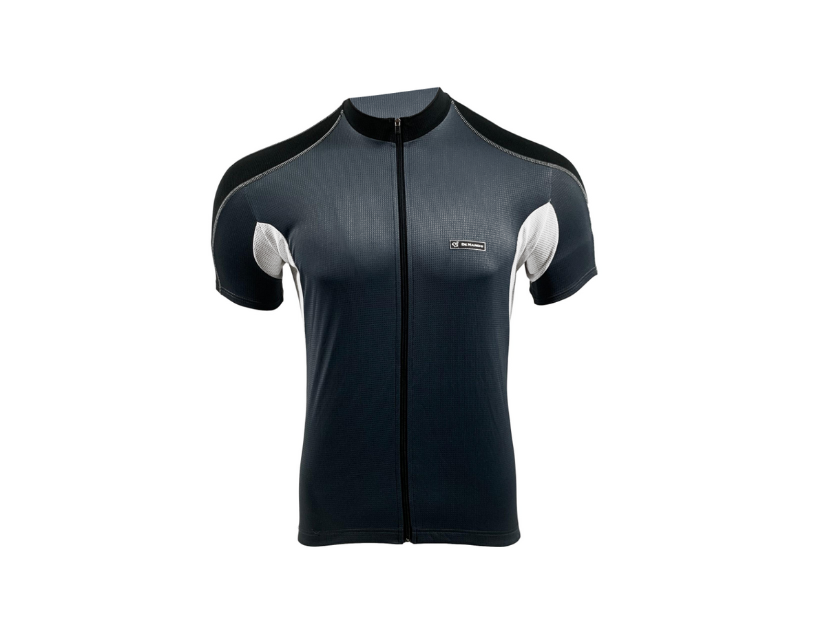 De Marchi Contour Plus Titanium Edition Jersey - Mens - Titanium Grey Or Red - Sportandleisure.com (6968110776474)