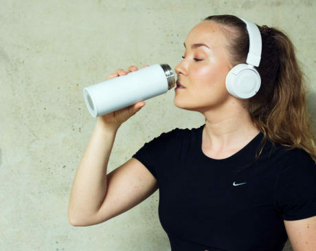 Magisso Reflective Water Bottle - BPA Free Sports Bottle - 350ml - Pearl - Sportandleisure.com (6968063426714)