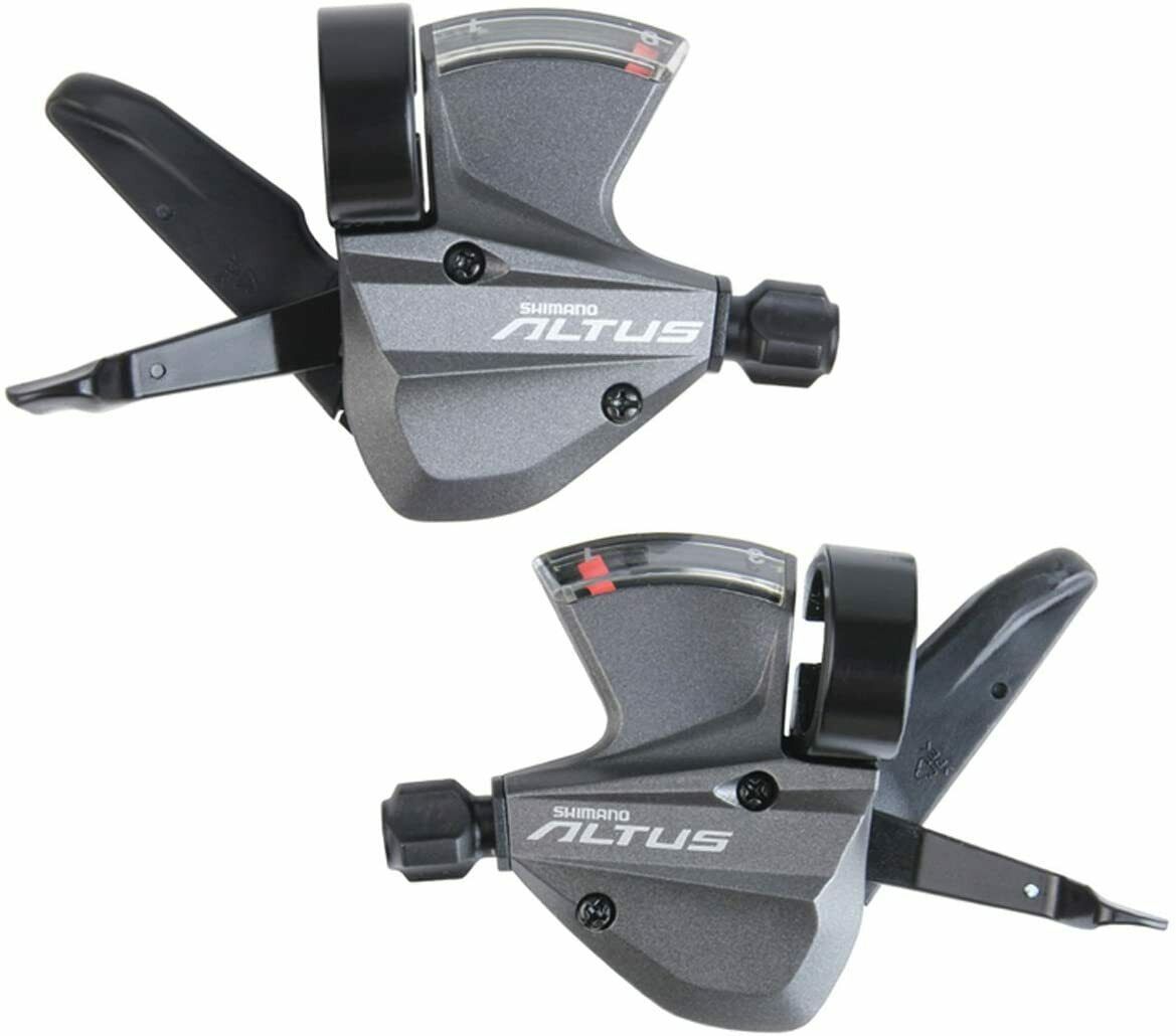 Shimano Altus M370 9 x 3 Speed Shifter Set - Including Gear Cables (Chose Side) - Sportandleisure.com (6968048877722)