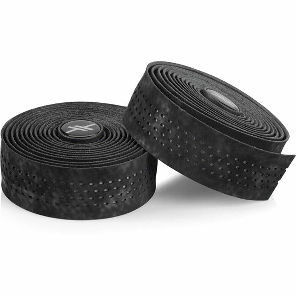 XLC GRT09 Reflective Cycle Handlebar Tape & Bar Ends Black