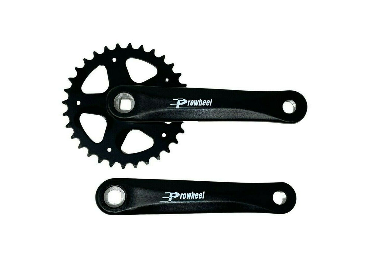 Prowheel Single Speed 32T Cotterless Chainset / Crank Set - 165mm Crank Arm - Sportandleisure.com (6968073748634)