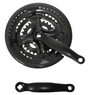 Prowheel Triple MTB Chainset - 152mm Crank Arm - 28T / 38T / 48T - Square Taper - Sportandleisure.com (6968175329434)