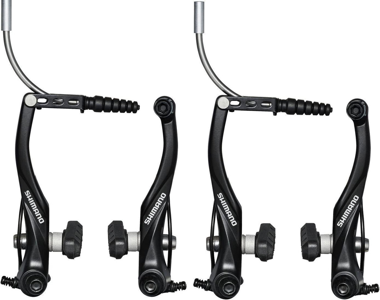 Shimano Alivio BR-T400 V-Brake Set - Black - Sportandleisure.com