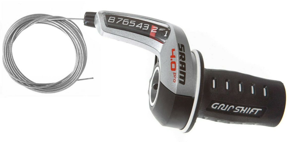 SRAM Centera 4.0 Pro 8 x 3 Speed Gripshift Shifter Set - Including Gear Cables - Sportandleisure.com (6968050909338)