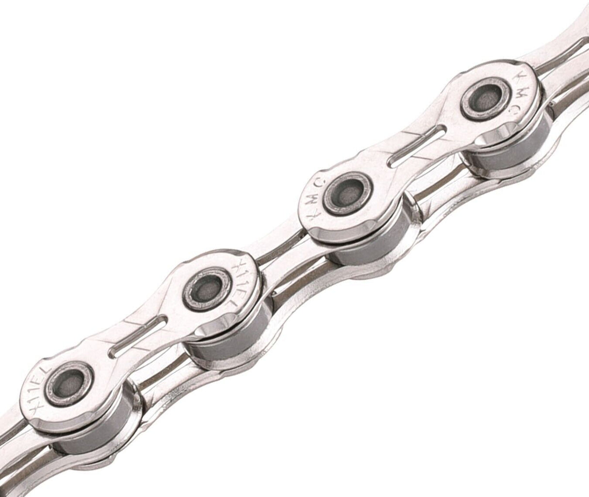 KMC X11 EL 11 Speed Bike Chain - 114L - Silver - Extra Light - Sportandleisure.com