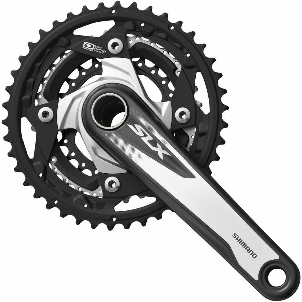 Shimano FC-M670 10 Speed SLX Triple Chainset - 170mm Arm - 24T / 32T / 42T - Sportandleisure.com (6968130240666)