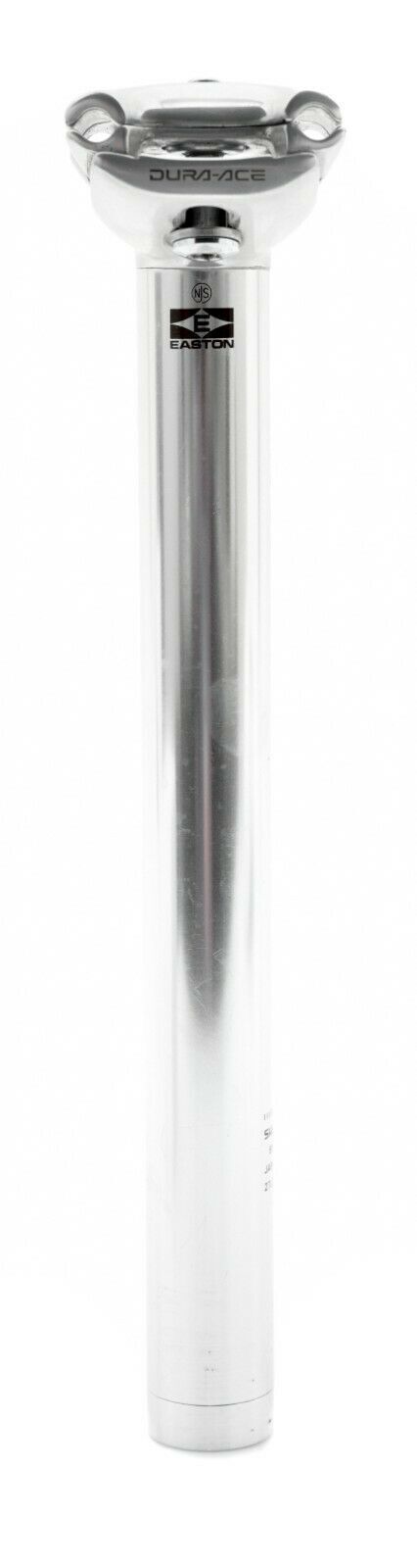 Shimano Dura Ace Seatpost SP-7410 - 27.0mm - Silver - Genuine NOS - Sportandleisure.com