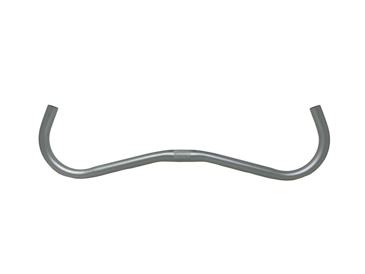 Corratec Retro Race Lite Bull Bar 22.2mm - 540mm Bars - Silver - Sportandleisure.com (6967880351898)