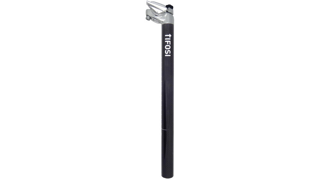 Tifosi Carbon Fibre Seatpost - 31.6mm - 350mm - Sportandleisure.com (7532612092161)