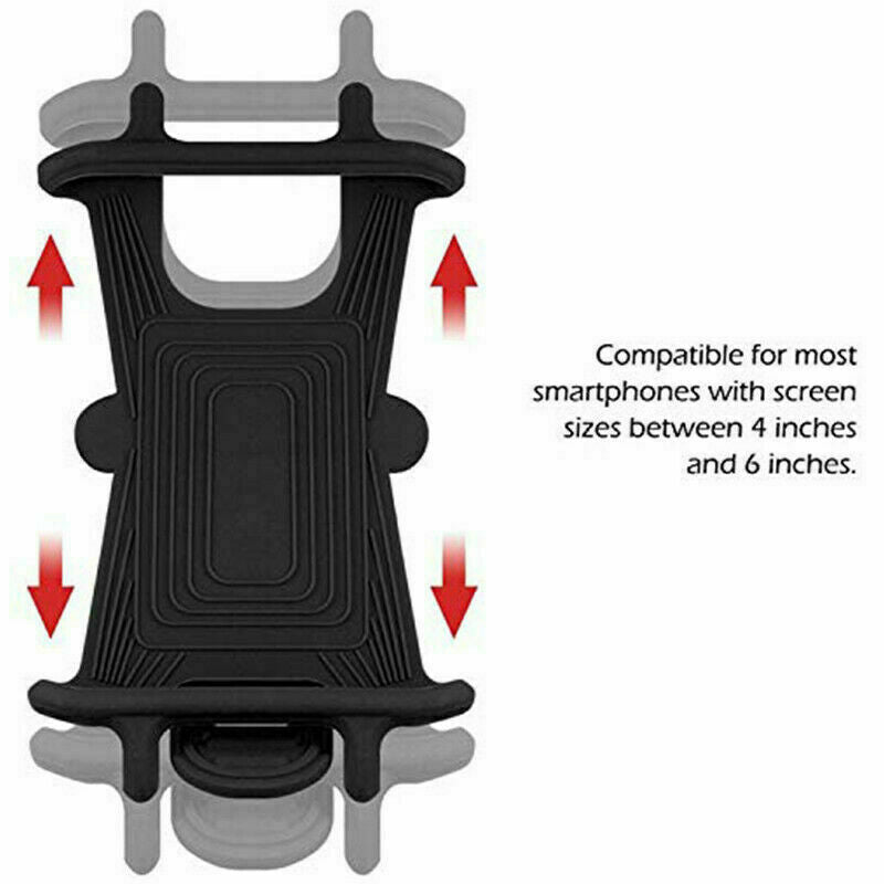 Silicone Phone Holder For Bikes / Motorbikes / Pushchairs - iPhone / Samsung - Sportandleisure.com (6968170053786)
