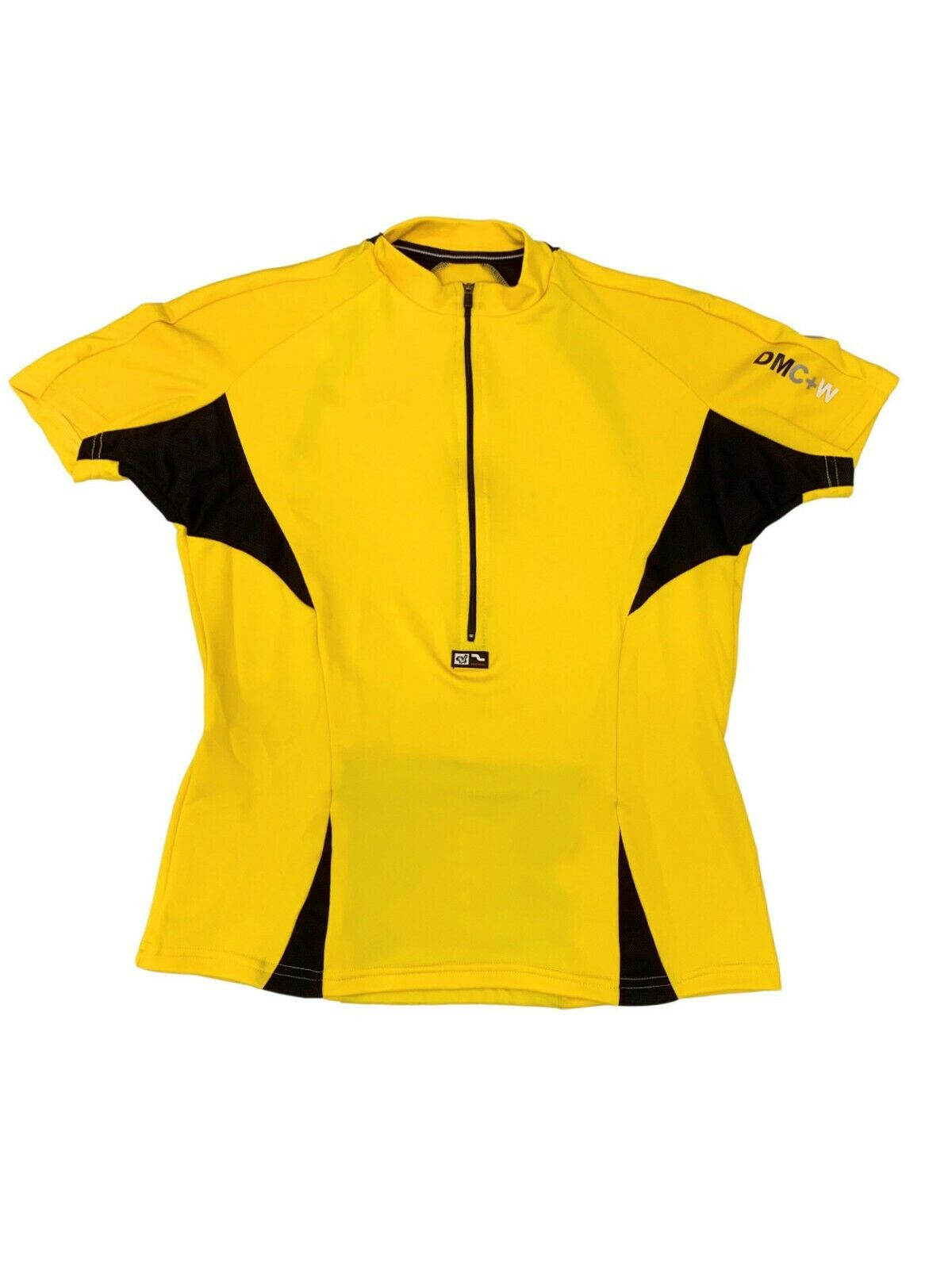 De Marchi Contour Plus Jersey - Ladies - Sun Yellow With DMC+W Logo - RRP: £60 - Sportandleisure.com (6968111857818)