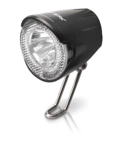 XLC 20 Lux Front Bike LED Side Sensor Parking Head Light - Black - Sportandleisure.com