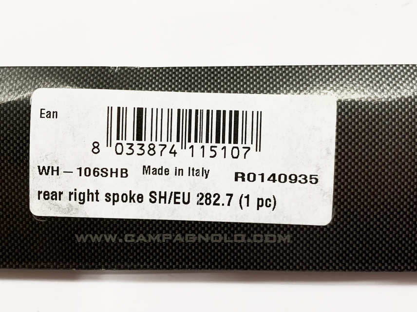 Campagnolo Eurus Replacement Spoke All Sizes WH-105SHB / WH-106SHB / WH-107SHB - Sportandleisure.com (6968159830170)