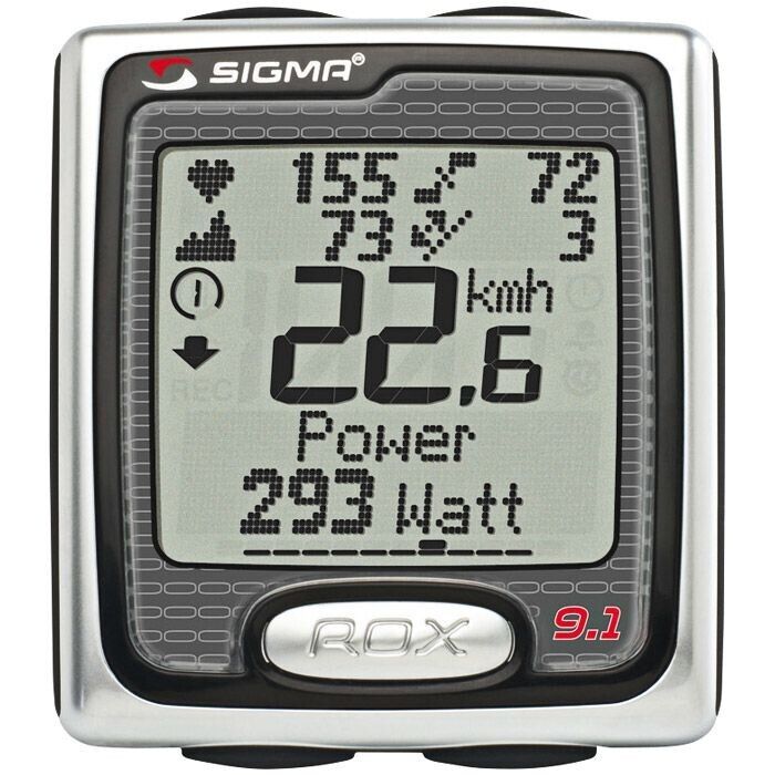 Sigma ROX 9.1 Multi-Function Bike Computer - Black - Sportandleisure.com