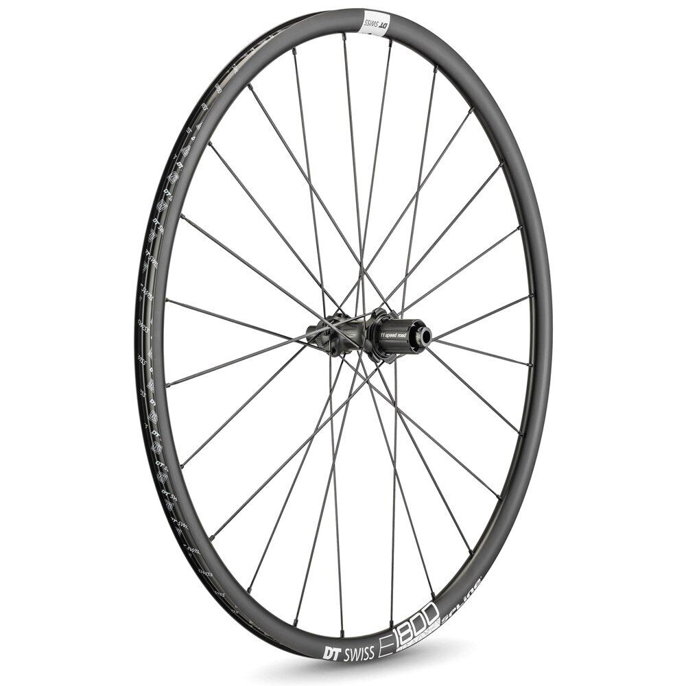 DT Swiss E 1800 Spline 23 Road Wheelset - 700c - 12mm Axle - Centre Lock Disc - Sportandleisure.com