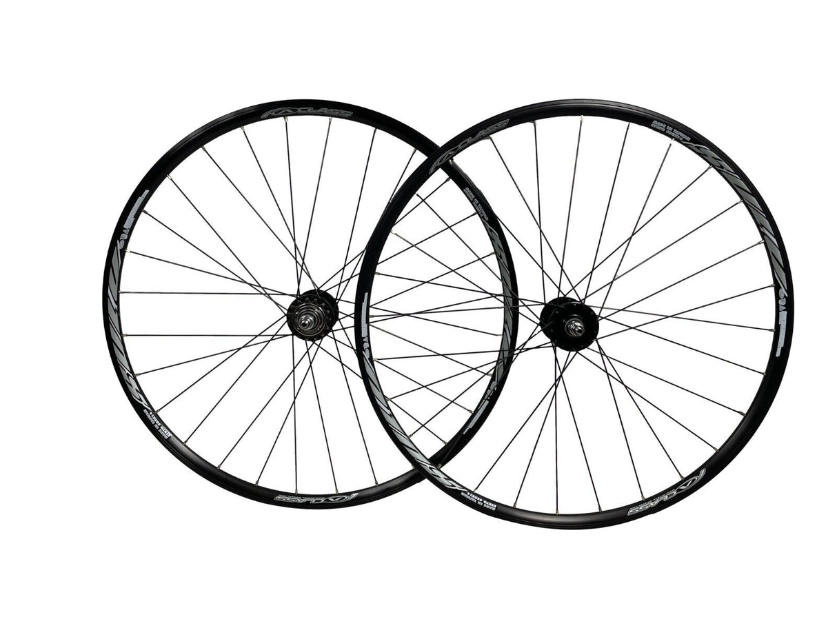 A-Class 700c Flip Flop Fixie / Single Speed Wheelset - Black - 622-14 - Sportandleisure.com