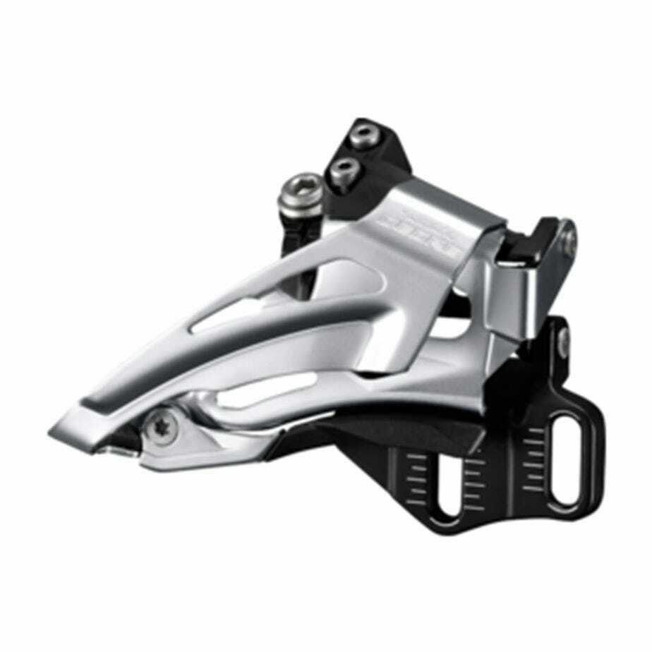 Shimano Deore M618-E 2 x 10 Front Derailleur - Dual Pull - Sportandleisure.com (6968141643930)