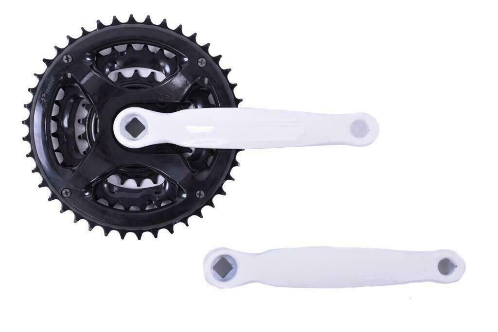 Prowheel Triple MTB Chainset - 170mm Crank Arm - 42T / 32T / 22T - Square Taper - Sportandleisure.com