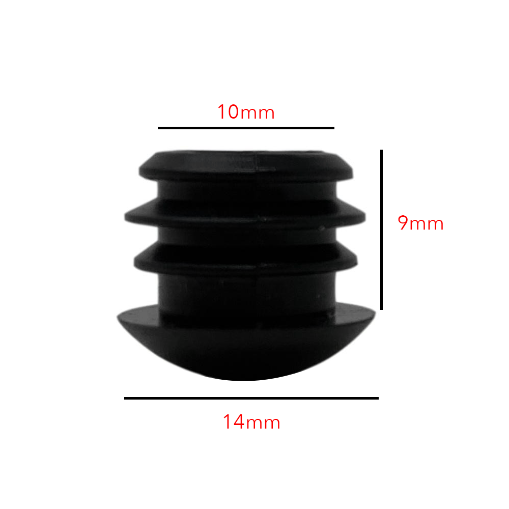 10mm Round Tube Plug / Plastic Bung For E-Bikes / Electric Scooters & More - Sportandleisure.com (6968101273754)