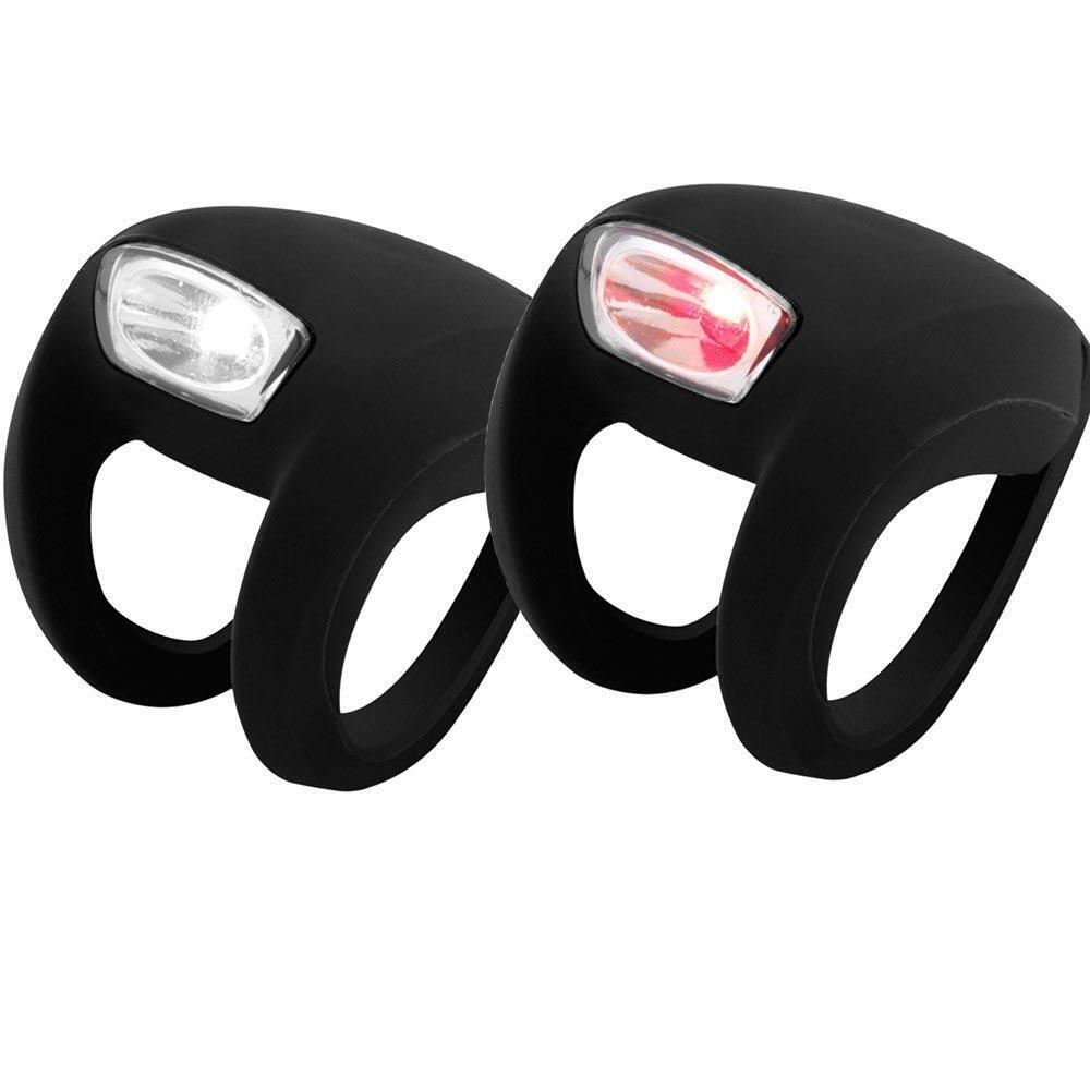 Knog Frog Strobe Light Set - Black - Sportandleisure.com