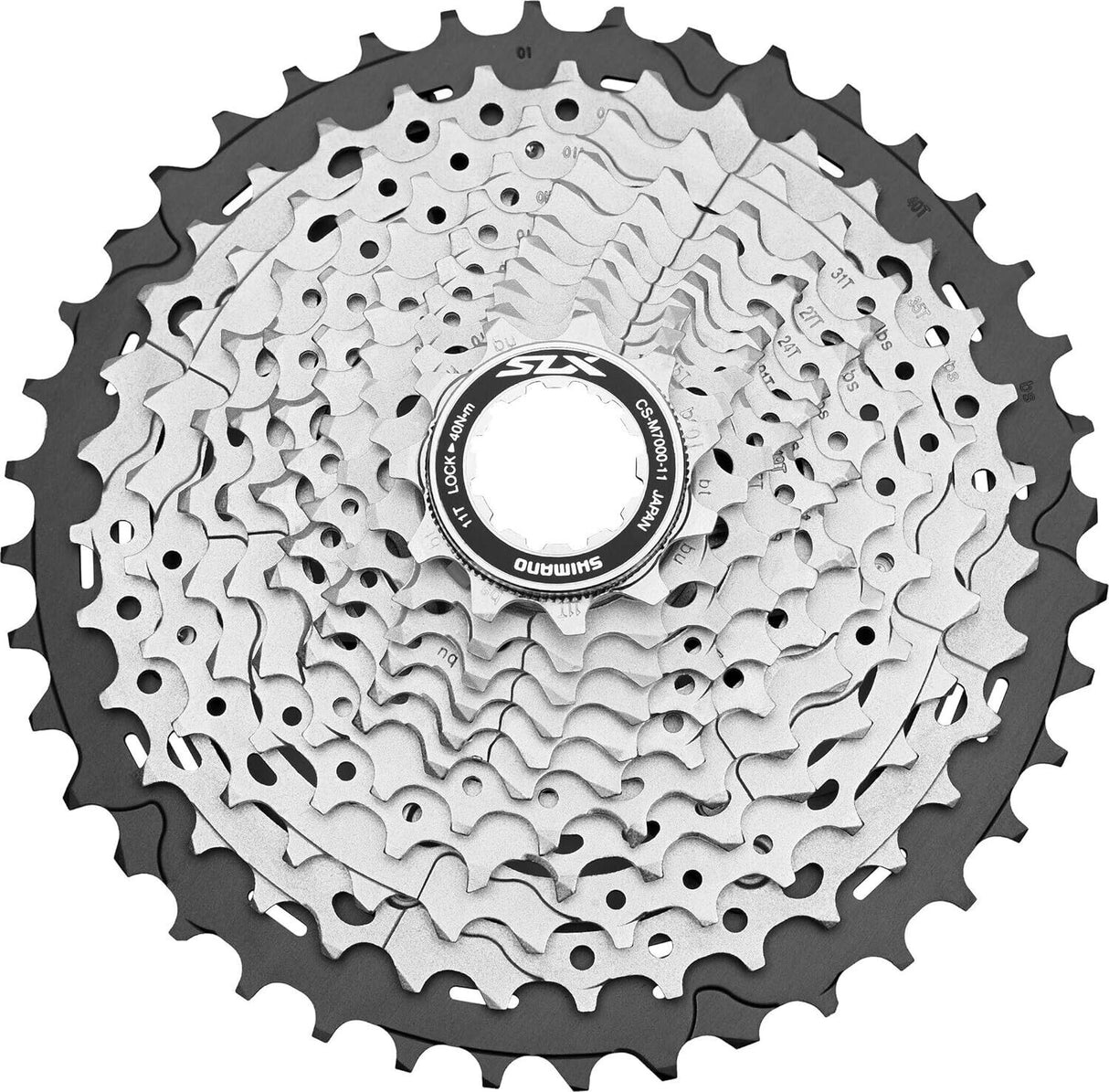 Shimano CS-M7000 SLX 11-Speed Cassette - 11-40T - Sportandleisure.com