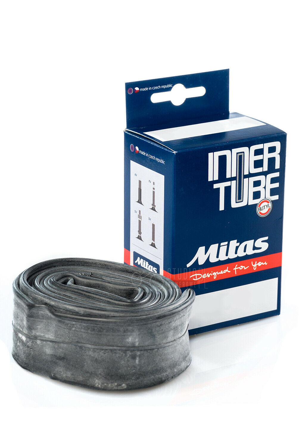 Mitas 12 x 1.75 - 1.95 Presta Valve Kids Bike / Buggy / Wheel Barrow Inner Tube - Sportandleisure.com (6968055726234)