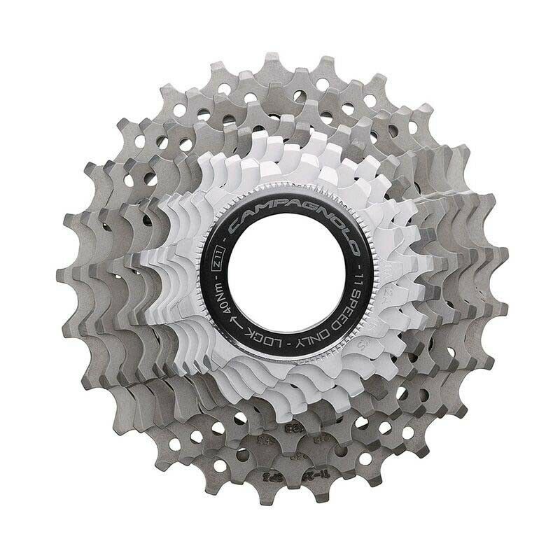 Campagnolo Super Record 11 Speed Ultra-shift Cassette - 11-25T - Silver - Sportandleisure.com (6968087871642)