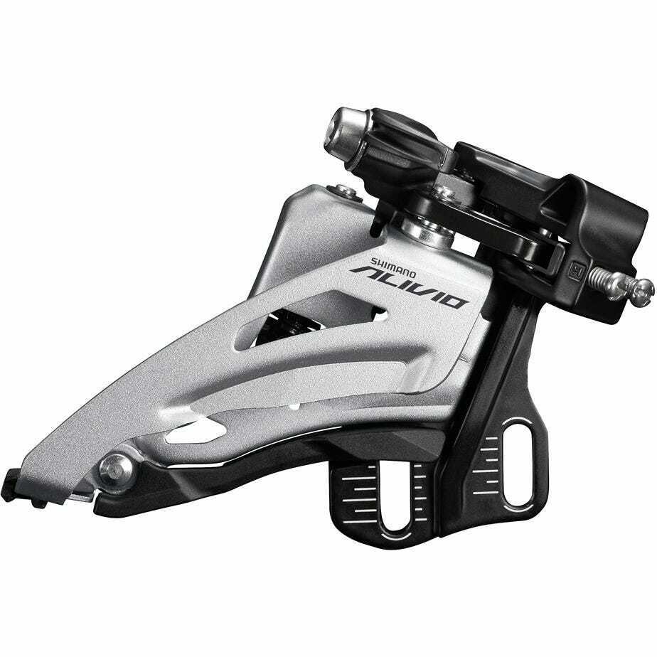 Shimano Alivio FD-M4020-E Front Derailleur - Side Swing - 48.8mm - Sportandleisure.com (7506694963457)