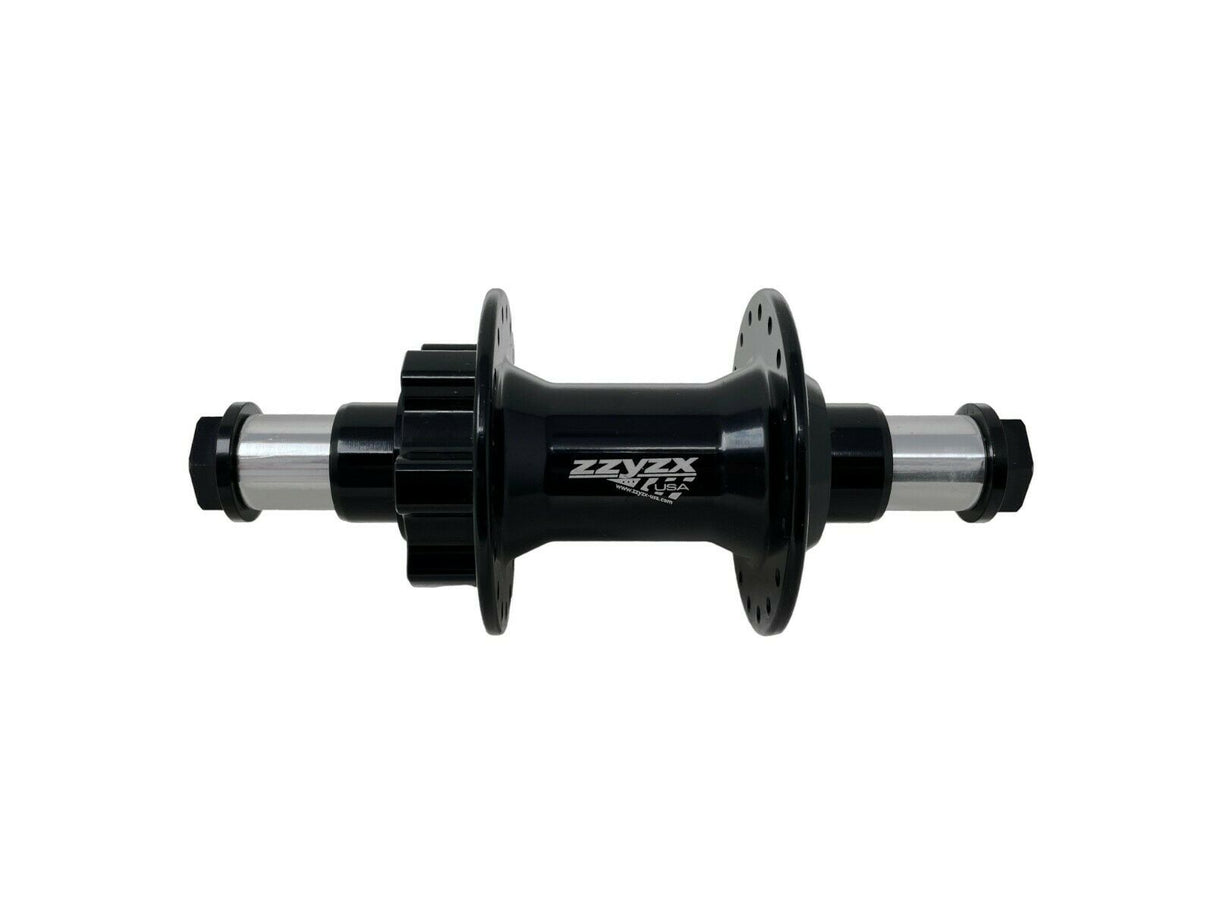 ZZYZX Downhill Front Wheel MTB Hub - 36H - 20mm Thru Axle - 6 Bolt Disc - Black - Sportandleisure.com (7031611130010)