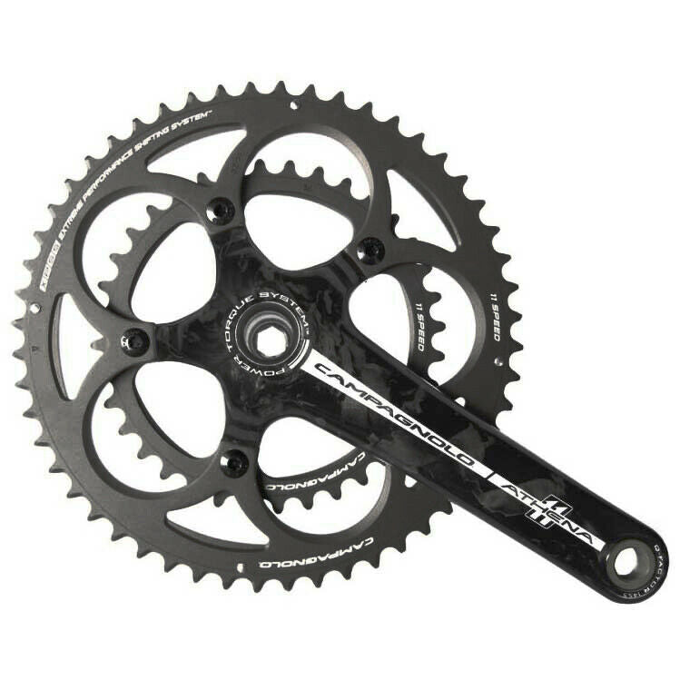 Campagnolo Athena Power Torque 11s Carbon Crankset - 170mm - 39/53t - Sportandleisure.com (6967996448922)