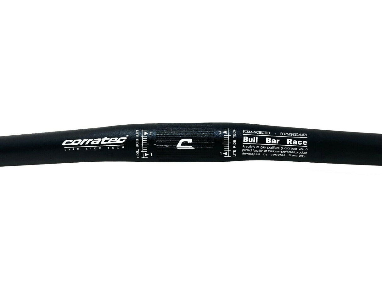 Corratec Retro Race Bull Bar 25.4mm - 54cm Bars - Black - Sportandleisure.com (6968137253018)