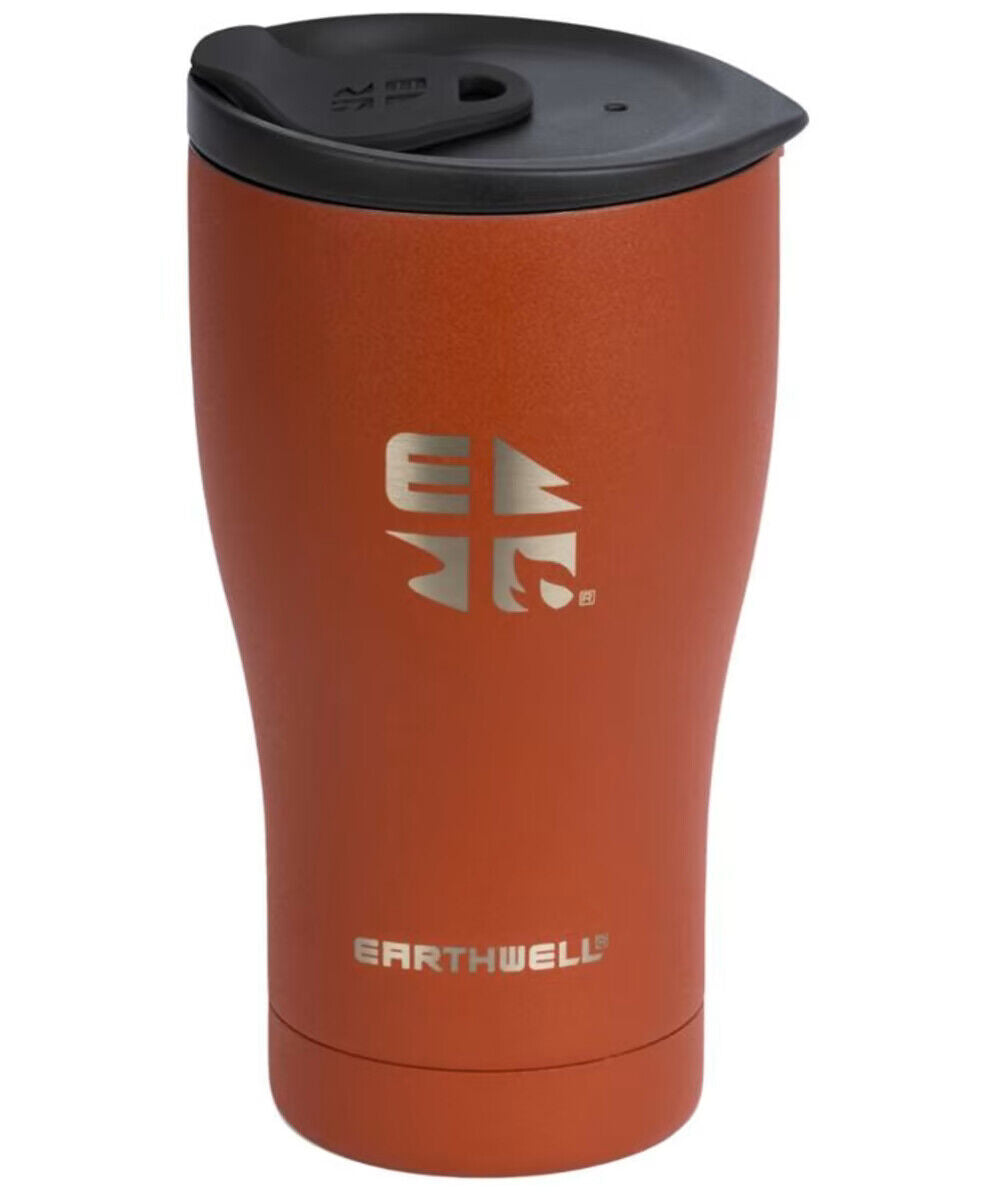 Earthwell Early Riser 16oz Vacuum Insulated Tumbler With Lid - Select Colour - Sportandleisure.com