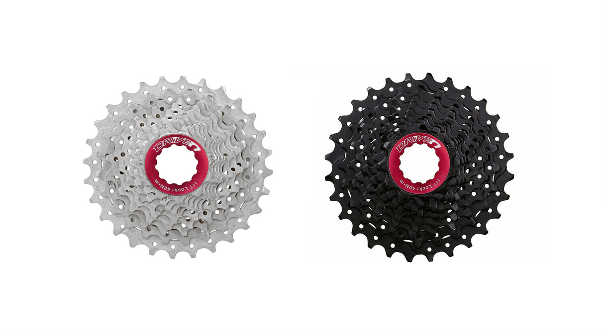 SunRace CSRX0 10 Speed Cassette - Black or Silver - Sportandleisure.com (6968150294682)