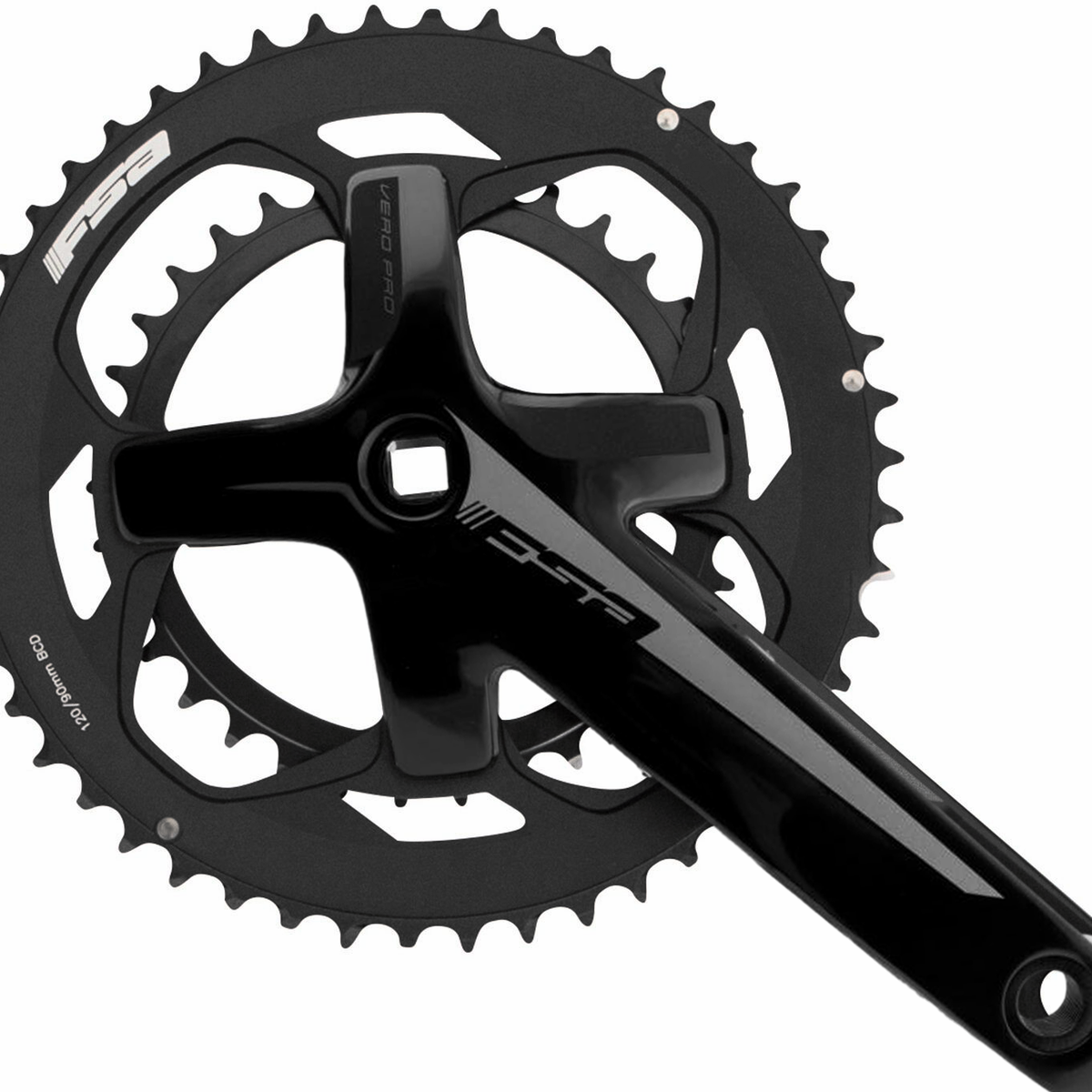 FSA VERO PRO Square Taper Gravel Bike Chainset 48 32T Sportandleisure