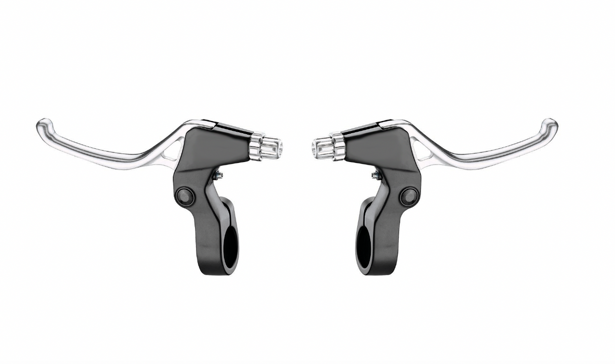 Tektro TS325A Junior MTB V-Brake Levers - Black / Silver - Sportandleisure.com
