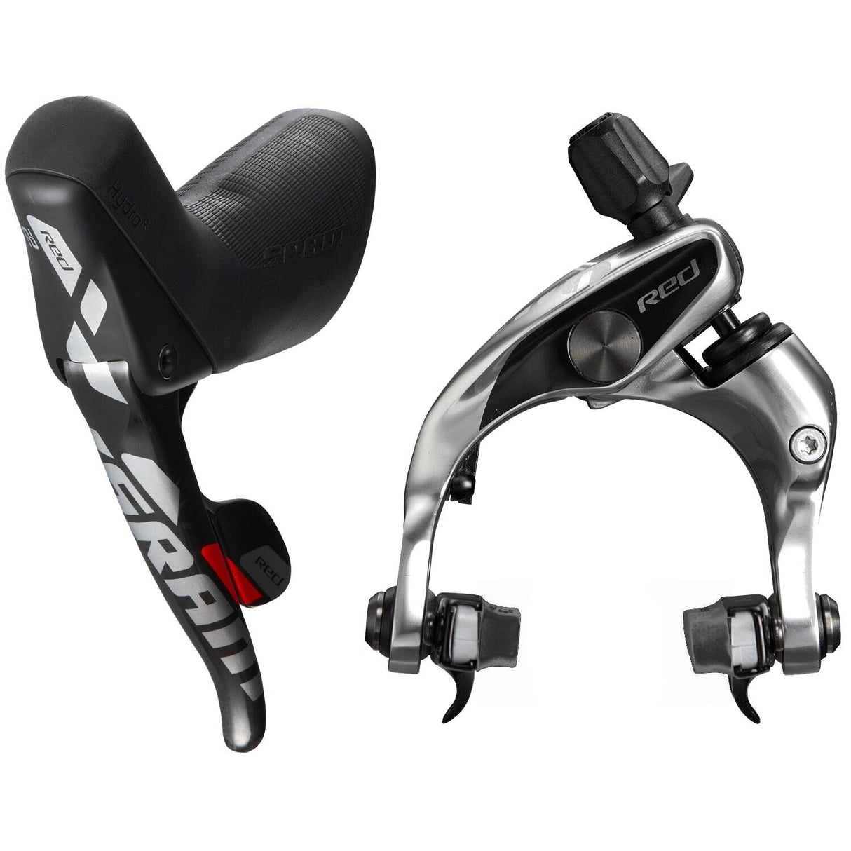 SRAM RED 22 Hydraulic Rim Brake / Shift Lever Combination – Front Left - 600mm - Sportandleisure.com