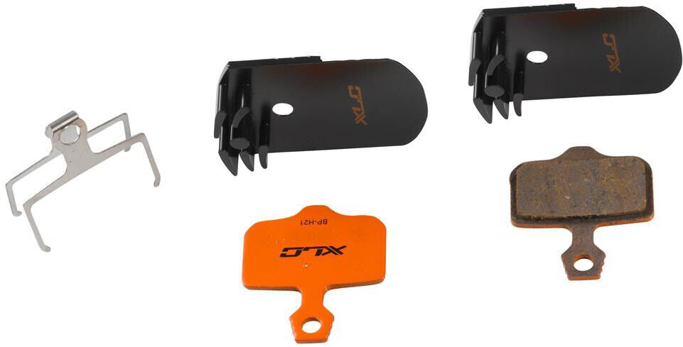 XLC Organic Disc Pads With Cool Fins For Avid Elixir / DB / XX / XO - BP-H21 - Sportandleisure.com