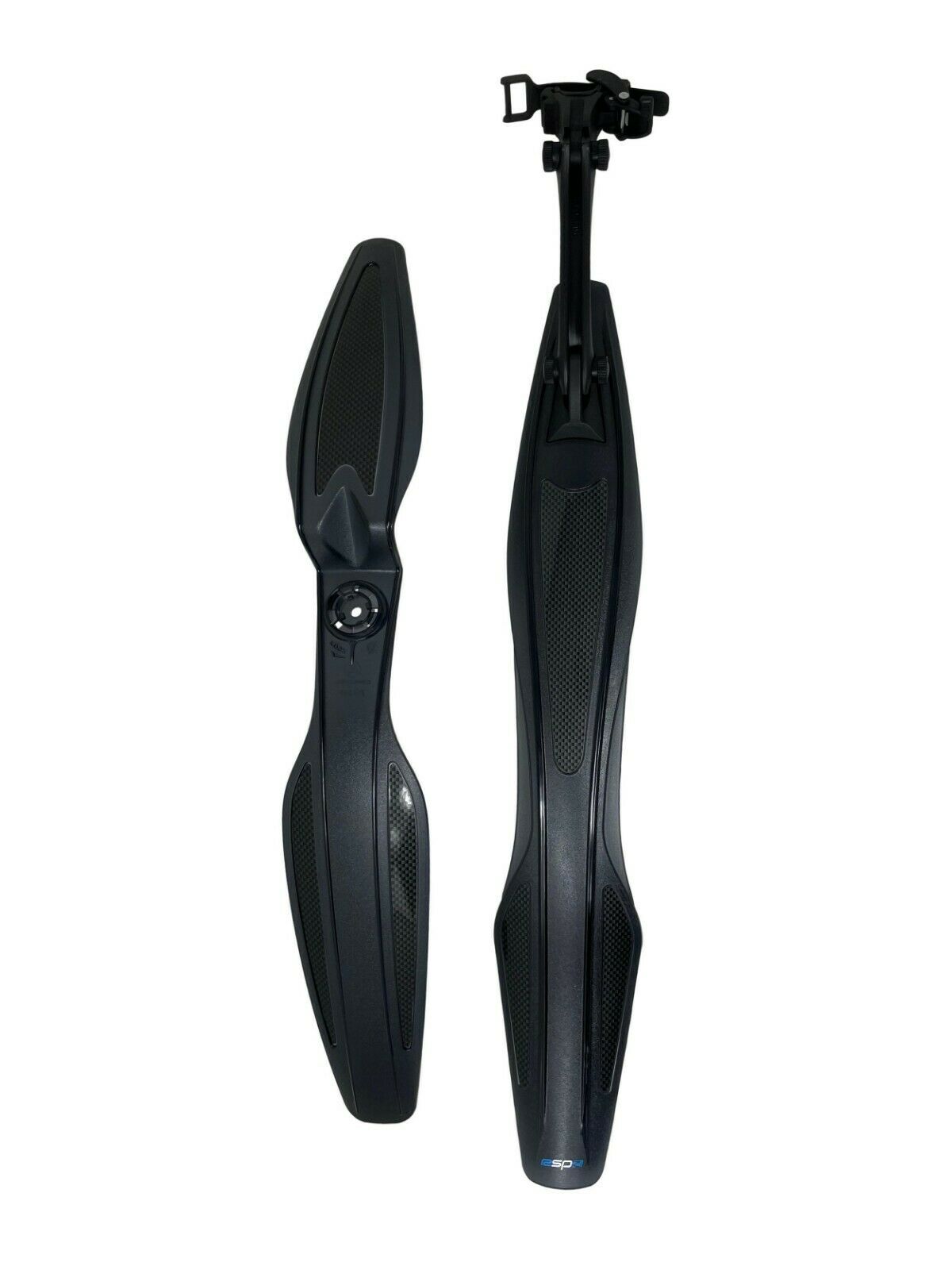Raleigh RSP 26" MTB Mudguard Set - Black - Front & Rear - Carbon Look - Sportandleisure.com (6968040587418)
