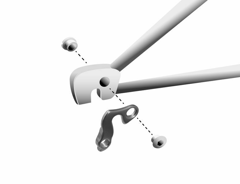 Bulls GH-013 Rear Derailleur Hanger / Drop Out - Bianchi Cube Fuji Merida Orbea - Sportandleisure.com (6968047829146)