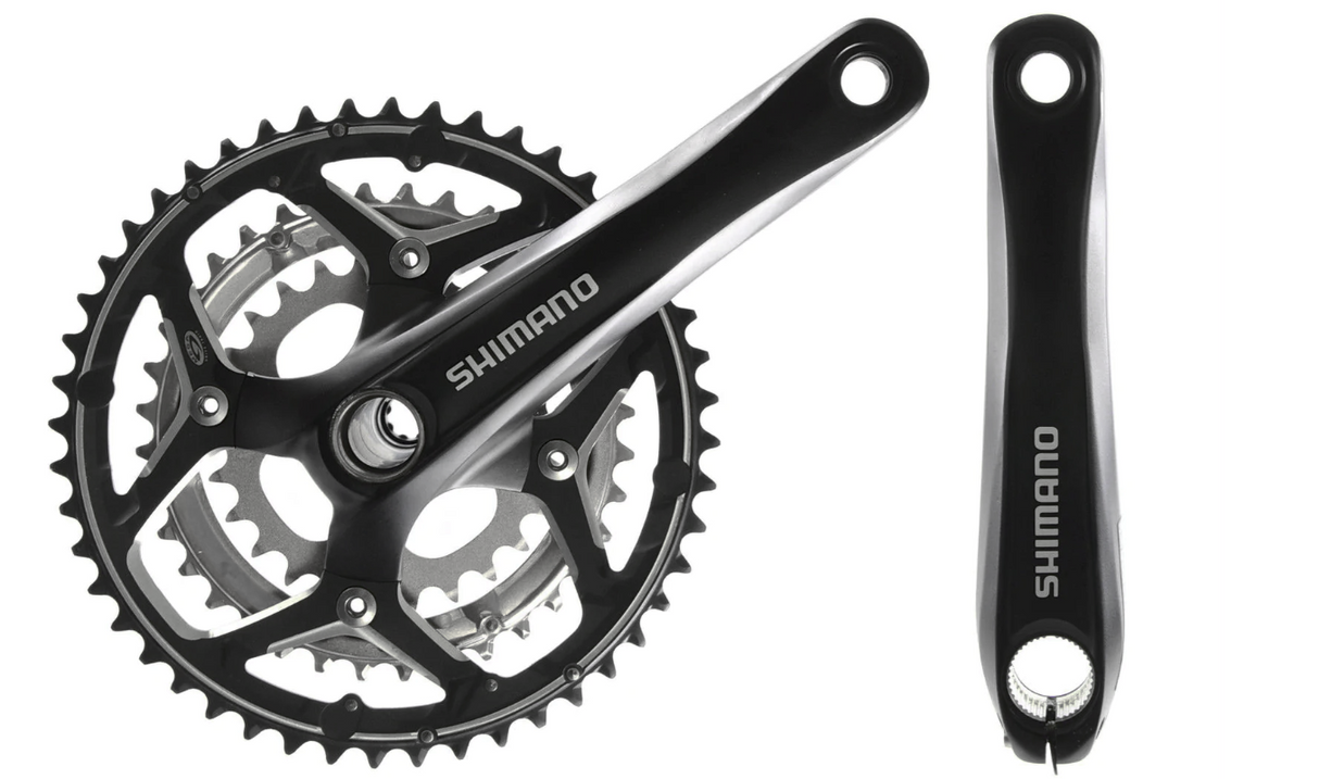 Shimano FC-M543 9 Speed Mountain Bike Chainset - 170mm Arm - Sportandleisure.com